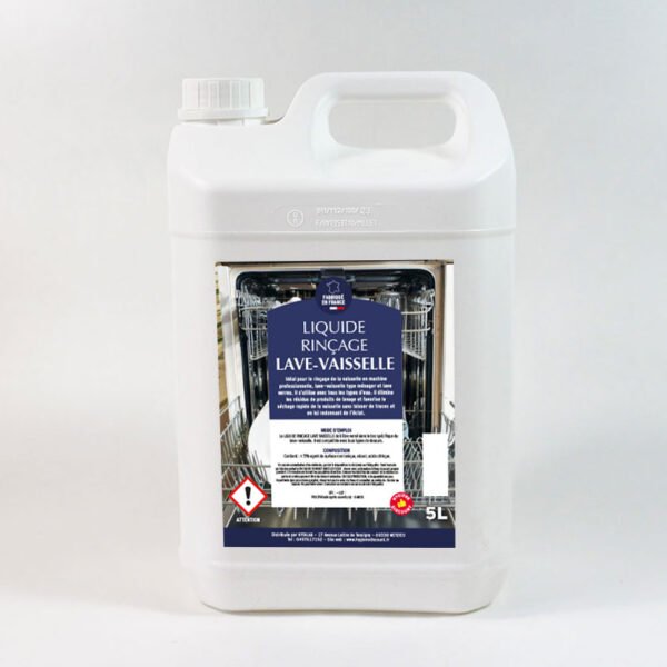 Liquide rinçage lave-vaisselle !